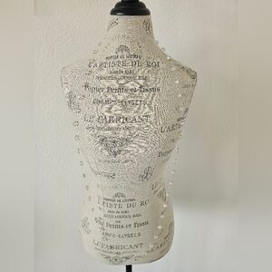 Aurora Borealis Faceted Floating Bead Long Necklace Rare